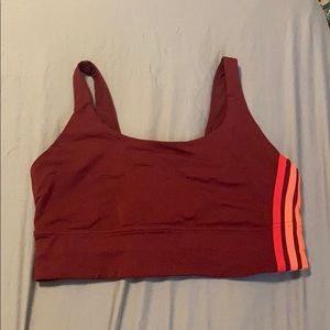 Longline sports bra